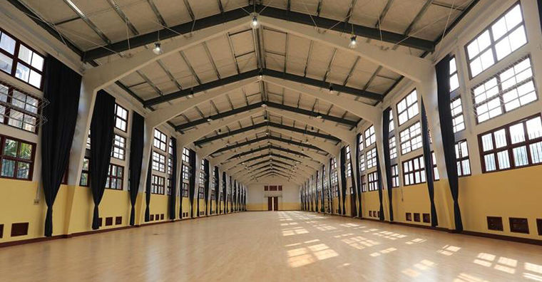 福建女排排球場館運動地板安裝案例